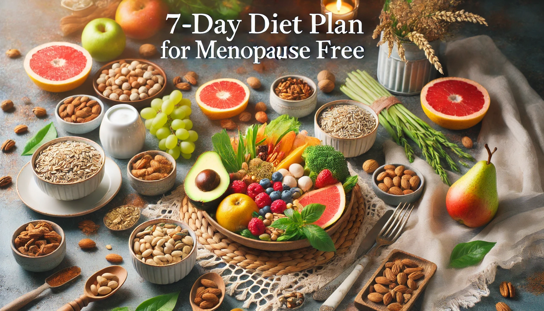 7 day diet plan for menopause free