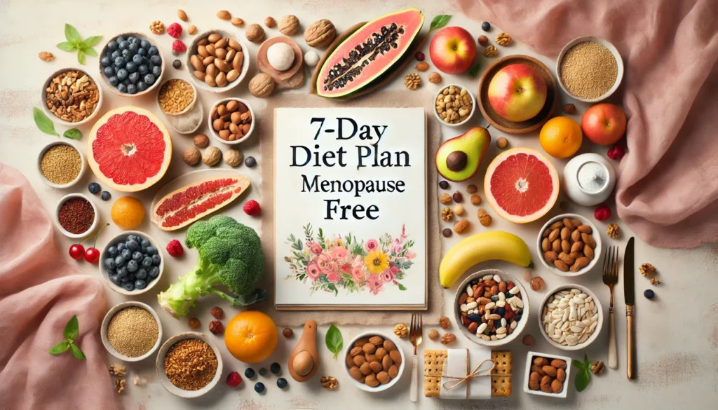7 day diet plan for menopause free