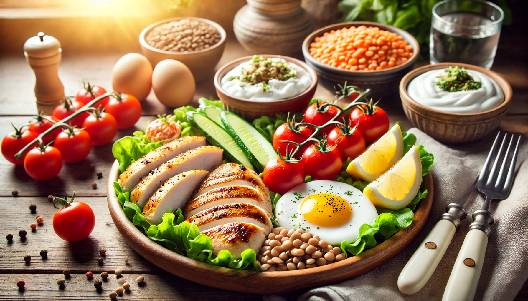 What food is high in protein and low in fat